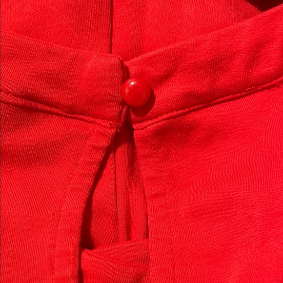 New York & Company Vibrant Red shorts jumper - Picture 11 of 12
